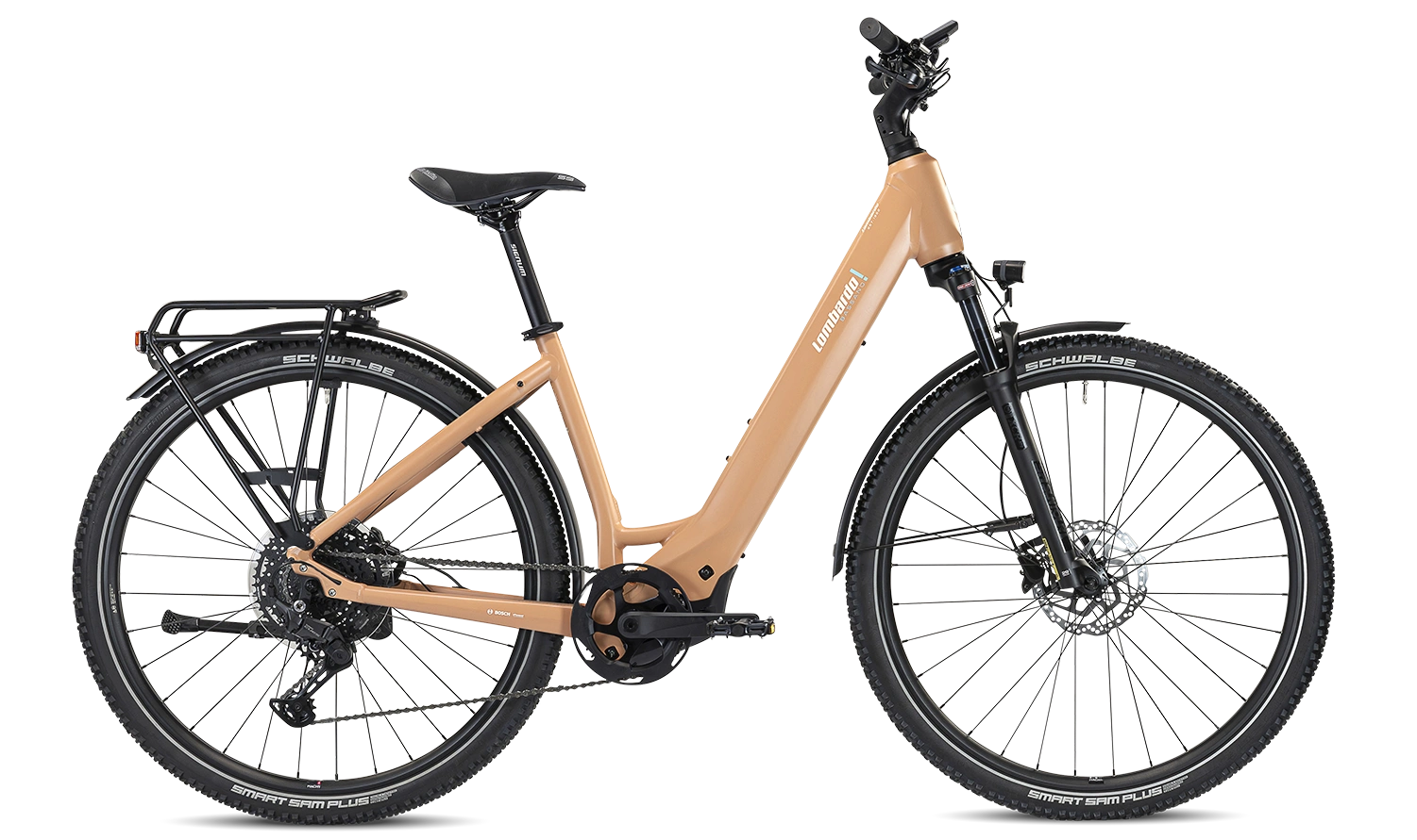 E-bike Lombardo Bassano Agevole Red Camel