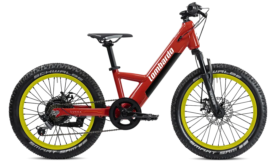 E-bike junior Lombardo Lucca 20 Red